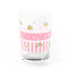 yoshiikanのティータイム(ピンク) Water Glass :front