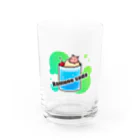 petit bitのメンダコ ラムネソーダ（モモ） Water Glass :front