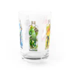 空ノ鳥小屋の鳥のハーバリウムボトルA Water Glass :front