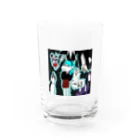 さんごまるの三五丸ドキドキ Water Glass :front