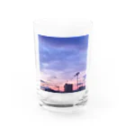 そらのおみせやさんの東雲の空 Water Glass :front