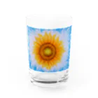 C_Colorsのヒマワリ Water Glass :front