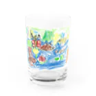 おもしろストアのmushi_san Water Glass :front