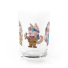 y.y.の犬狼兎 Water Glass :front