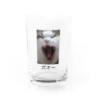 colorisのガオーネコ Water Glass :front