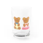 トゥインクルのアジル君とキララちゃん Water Glass :front