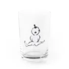 ムラカミ座公式グッズSHOPの「もんもん太郎の赤ん坊時代」 Water Glass :front