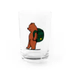 ＋Whimsyのcamp bear Water Glass :front