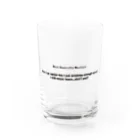 びーるのみたい。webshopの酒畜遊撃隊 Beer Guerrilla Warfare Water Glass :front