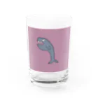 ゆるゆるいらすとのゆるいサメ Water Glass :front