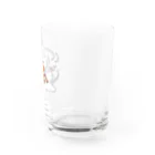 cool8_tkの変身たぬき Water Glass :front