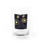 makiko-ekoyomiの川辺の灯り Water Glass :front