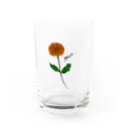 vepa_shopのお花の名前はダリア Water Glass :front