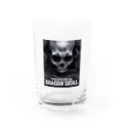 マサオウのドラゴンスカルグッズ Water Glass :front