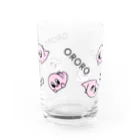 おろろやさんの乳酸菌がのみたいよ Water Glass :front