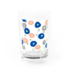 wakuwa_shopの【イラストレーターMARI】ohana Water Glass :front