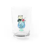 くま屋 －KUMAYA－のソーダトリオ・パンダ Water Glass :front