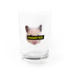 【Yuwiiの店】ゆぅぅぃーのHAMSTER★はむすたー Water Glass :front