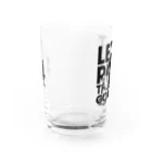 ikinagraphieのLET IT ROLL Water Glass :front