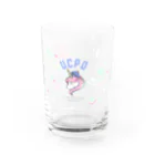 megugu parisのユニコーンポリス Water Glass :front