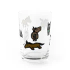 擬馬の馬ちゃんグラス Water Glass :front