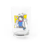 不リスクのポメラニアン少女 Water Glass :front