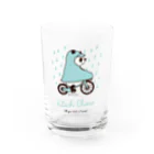 キッチュのレインコートパンダ Water Glass :front