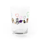 茉莉(まつり)のJungle Water Glass :front