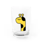 イシダニッコリのいしだのきりんくん Water Glass :front