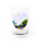 WataMayuroom☆の私が飛ばしたシャボン玉 Water Glass :front