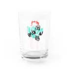 宇宙のあさこ店の大正時代の人 Water Glass :front