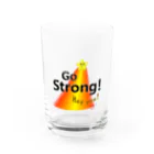 Good wavesのGo Strong！ Water Glass :front