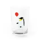 Steloの親子ペンギン Water Glass :front