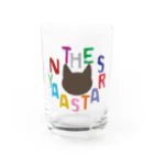 YOSSEY_GOODSのニャアスターズグラス グラス前面