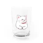 ふわにゃんshopのごきげんにゃんこ Water Glass :front