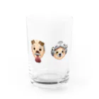 makoのおじいとおばあのスナチャ大会 Water Glass :front