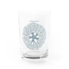 ぼくのすいぞくかん SUZURI店のテヅルモヅルlightcolor Water Glass :front