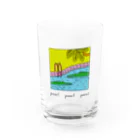 Futakawa Mayuのグッズショップのpool ワニ Water Glass :front