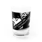 F-rush(フラッシュ)のLIFE IS モノクロ Water Glass :front