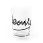 イラスト MONYAAT の蛇でHEAVY　 Water Glass :front