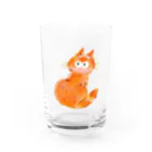 Sunny the catのSunny／ふりむき Water Glass :front