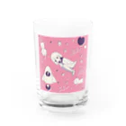 HornWormの宇宙×女の子 Water Glass :front