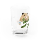 KAMAP ＆ Ricaの【KAMAP】枝豆とハムスター兄弟 Water Glass :front