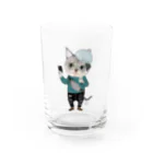 wokasinaiwoのビストロミロちゃん Water Glass :front