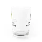 ずぅちゃんねるStoreのずぅモロコシグラス Water Glass :front