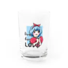 エダユカの愛に生きる・・・ Water Glass :front