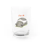 ちまき茶屋のごめん寝ねこ Water Glass :front