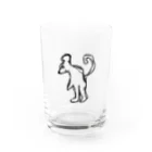 ななかわの感性ネズミくん Water Glass :front