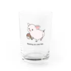 Hanamiのぶたとハリネズミ Water Glass :front