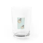 Nekokoのお部屋のお団子おやこ Water Glass :front